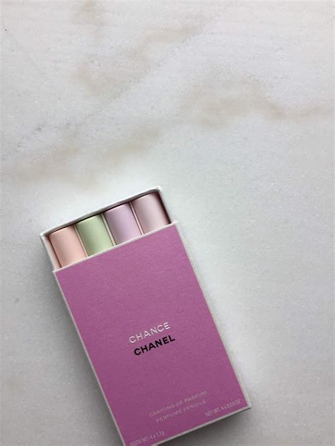 chanel chance perfume pencils.